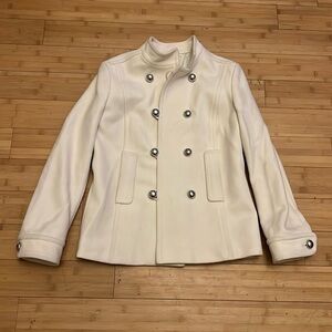 Banana republic wool peacoat with pockets